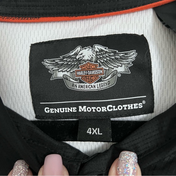 Harley-Davidson Tri-Color Casual Shirt - Picture 2 of 8